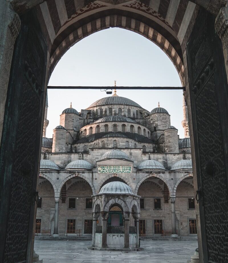 beige mosque